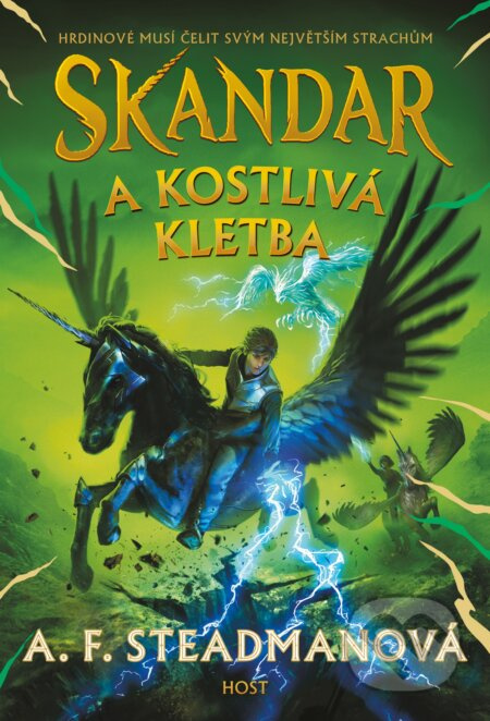 Skandar a kostlivá kletba - A.F. Steadman