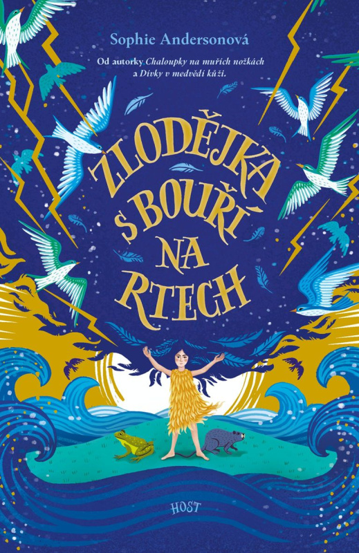 Zlodějka s bouří na rtech - Sophie Anderson - kniha z kategorie Sci-fi, fantasy a komiksy