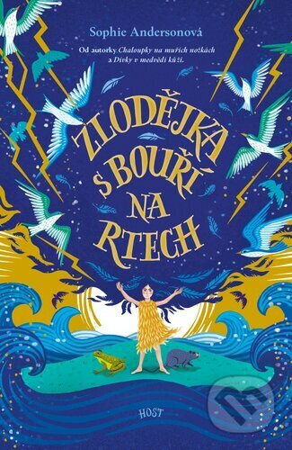 Zlodějka s bouří na rtech - Sophie Anderson - kniha z kategorie Sci-fi, fantasy a komiksy
