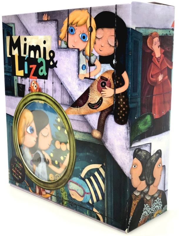 Mimi a Líza 1-3 + DVD BOX  - Katarína Kerekesová, Katarína Moláková, Alexandra Salmela, Ivana Šebestová, Anna Vášová