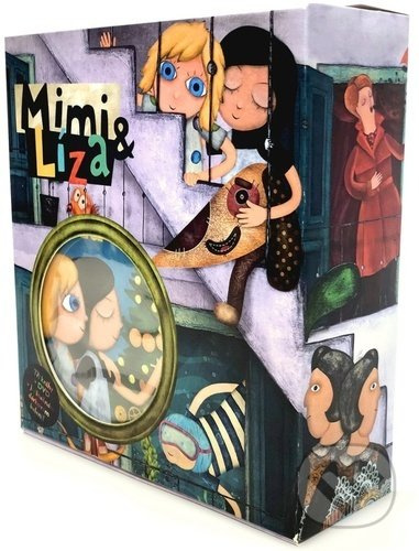 Mimi a Líza 1-3 + DVD BOX  - Katarína Kerekesová, Katarína Moláková, Alexandra Salmela, Ivana Šebestová, Anna Vášová