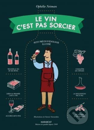 Le vin c´est pas sorcier - Ophélie Neiman, Yannis Varoutsikos (ilustrátor) - kniha z kategorie Podle potraviny