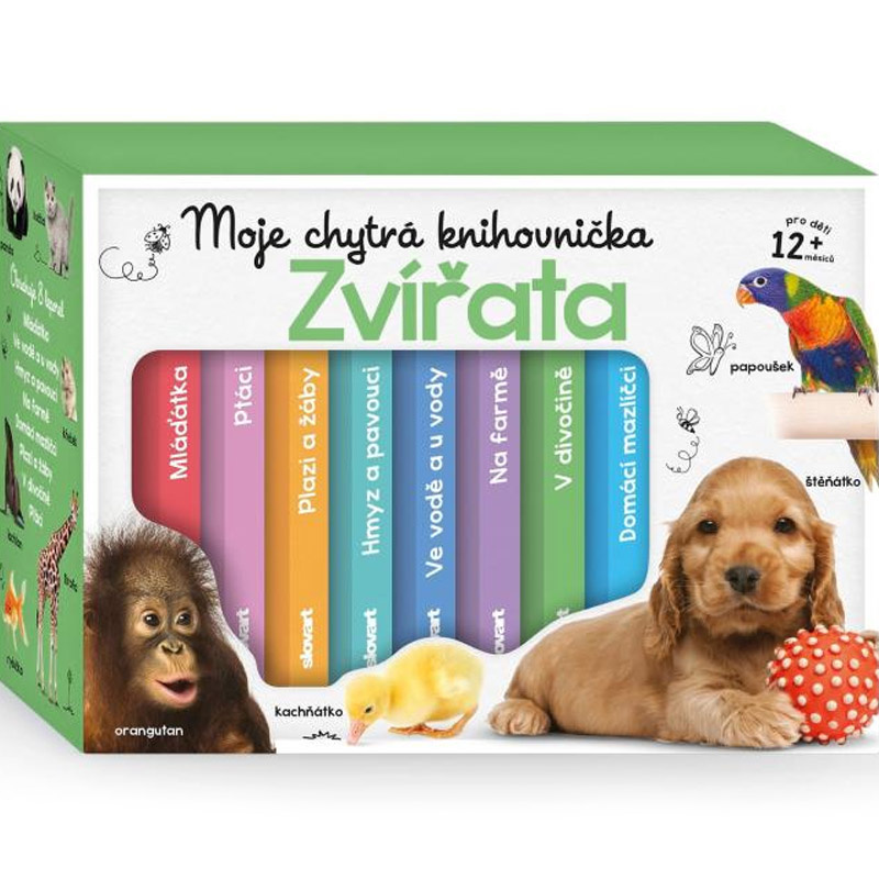 Moje chytrá knihovnička: Zvířata