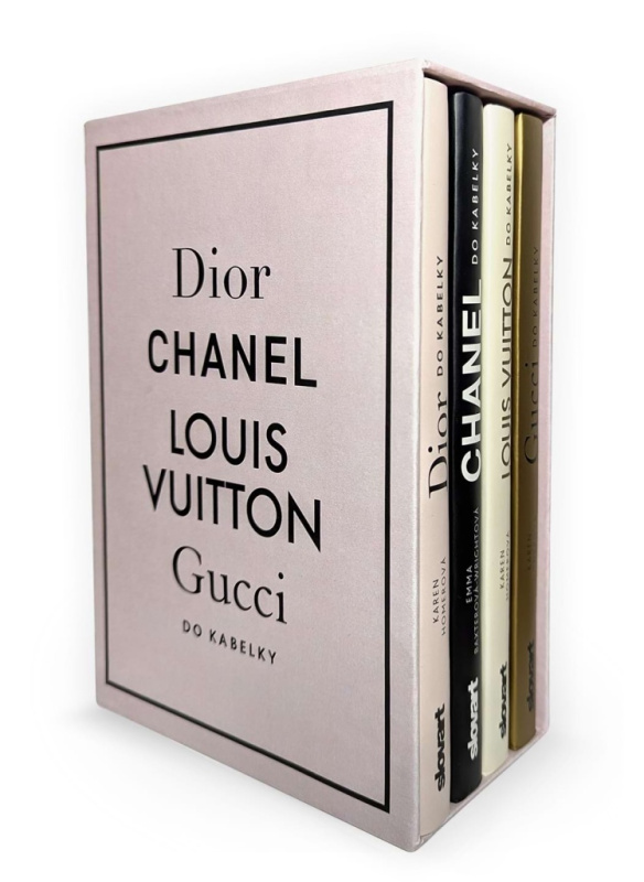 Móda do kabelky BOX 1-4 (Dior, Chanel, Gucci, Louis Vuitton) Nakladatelství SLOVART s. r. o.