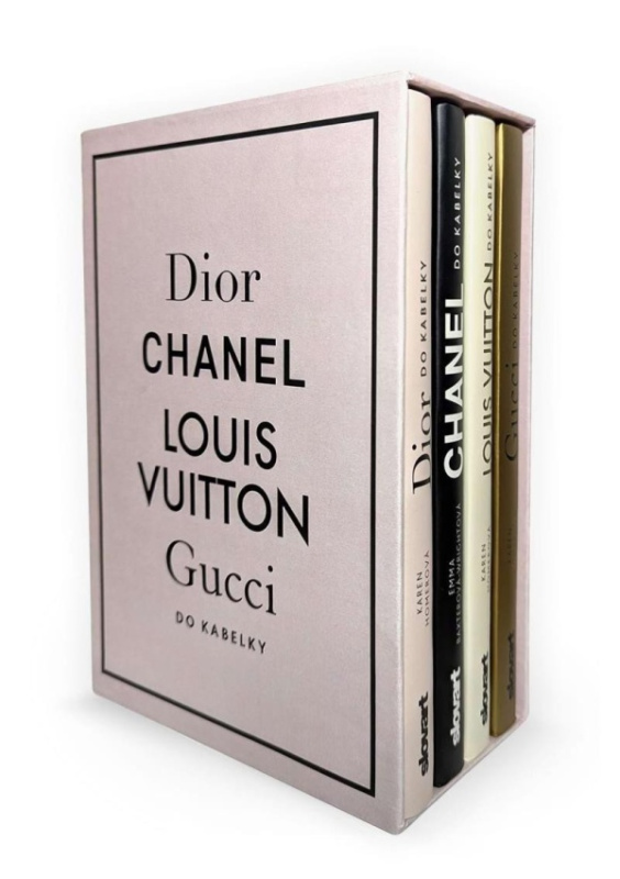 Móda do kabelky BOX 1-4 (Dior, Chanel, Gucci, Louis Vuitton) Nakladatelství SLOVART s. r. o.