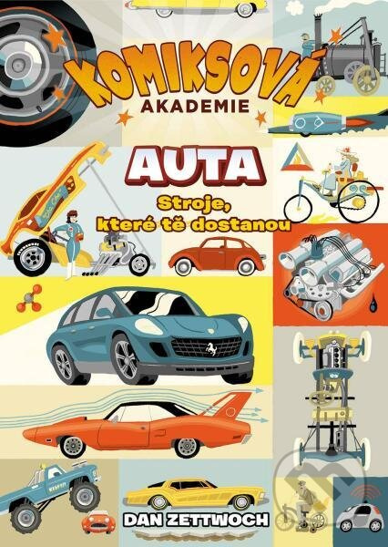 Komiksová akademie: Auta - Dan Zettwoch