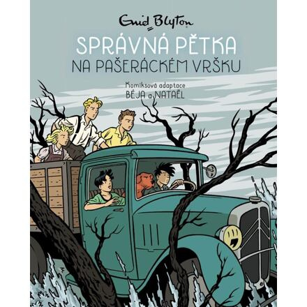 Správná pětka na pašeráckém vršku - komiks - Enid Blytonová