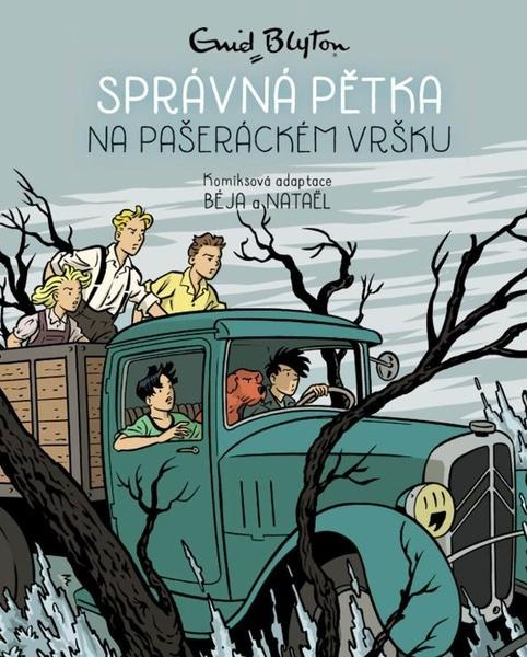 Správná pětka na pašeráckém vršku - komiks - Enid Blytonová