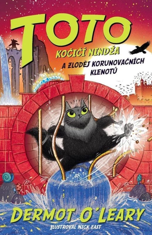 Toto – Kočičí nindža a zloděj klenotů - Dermot O'Leary, Nick East (ilustrátor) - kniha z kategorie Beletrie pro děti