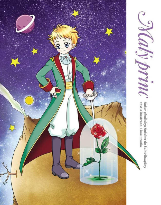 Malý princ (komiks) - Antoine de Saint-Exupéry, Lime Studio (ilustrátor) - kniha z kategorie Komiksy
