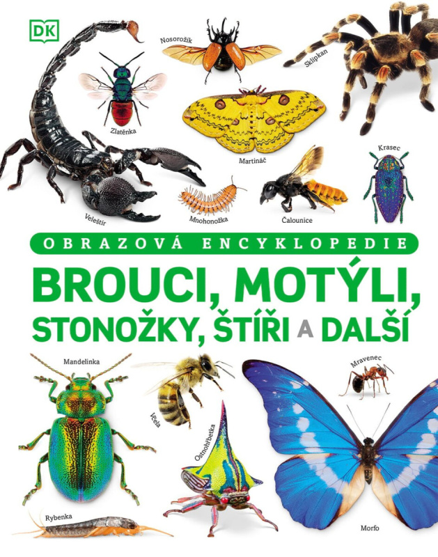 Brouci, motýli, stonožky, štíři a další -  Lizzie Munsey