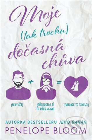 Moje (tak trochu) dočasná chůva - Penelope Bloom - kniha z kategorie Romantická