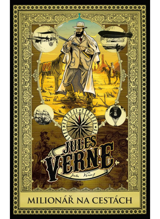 Milionář na cestách - Jules Verne