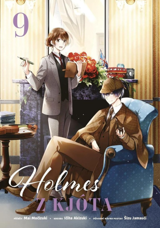 Holmes z Kjóta 9 - Mai Močizuki, Ičiha Akizuki, Šizu Jamauči