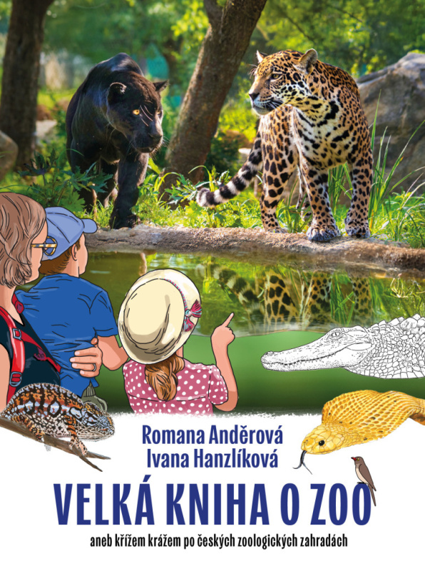 Kniha o zoo - Romana Anděrová, Ivana Hanzlíková (ilustrátor) - kniha z kategorie Naučné knihy