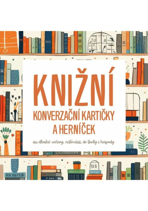 Knižní konverzační kartičky a herníček - Sabina Bubníková