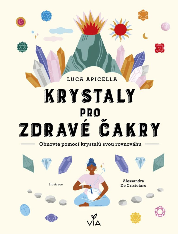 Krystaly pro zdravé čakry - kniha z kategorie Magie a okultismus