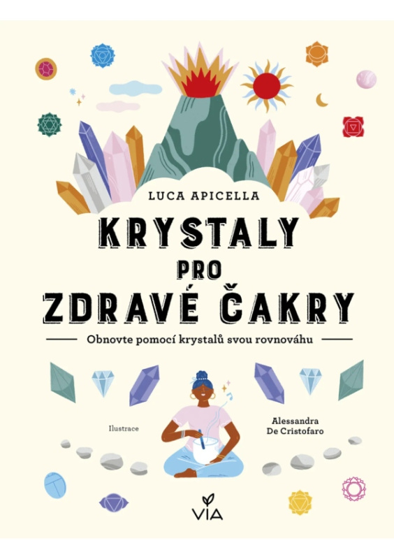 Krystaly pro zdravé čakry - kniha z kategorie Magie a okultismus