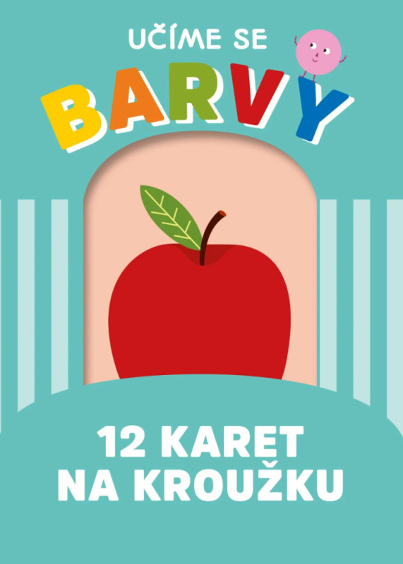 Učíme se barvy: 12 karet na kroužku - Agnese Baruzzi - kniha z kategorie Naučné knihy
