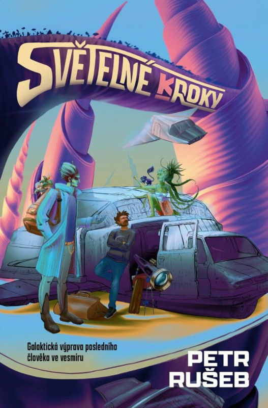 Světelné kroky - Petr Rušeb - kniha z kategorie Sci-fi