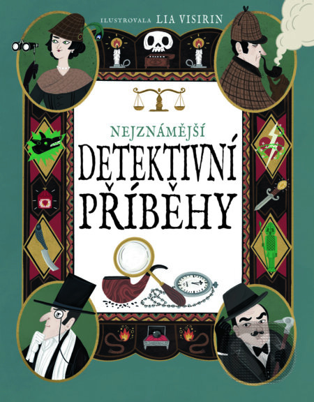 Nejznámější detektivní příběhy - Victor Medina, Lia Visirin (ilustrátor) - kniha z kategorie Detektivky