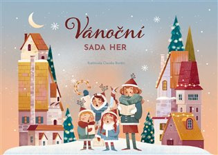 Vánoční sada her - kolektív autorov, Claudia Bordin (ilustrátor) - hra z kategorie Vzdělávací hry