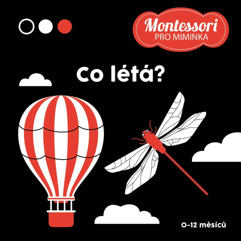 Montessori pro miminka: Co létá? (Kontrastní leporelo) - kniha z kategorie Naučné knihy
