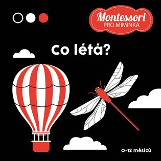 Montessori pro miminka: Co létá? (Kontrastní leporelo) - kniha z kategorie Naučné knihy