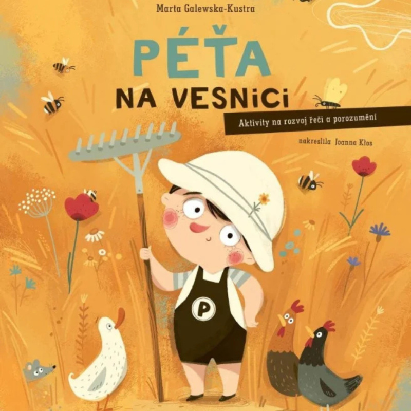 Péťa na vesnici - Marta Galewska-Kustra, Joanna Kłos (ilustrátor) - kniha z kategorie Naučné knihy