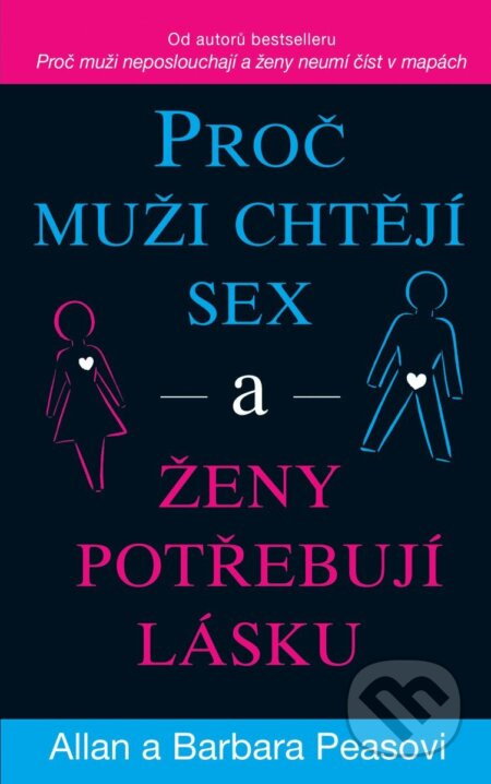 Proč muži chtějí sex a ženy potřebují lásku - Allan Pease, Barbara Pease - kniha z kategorie Psychologie