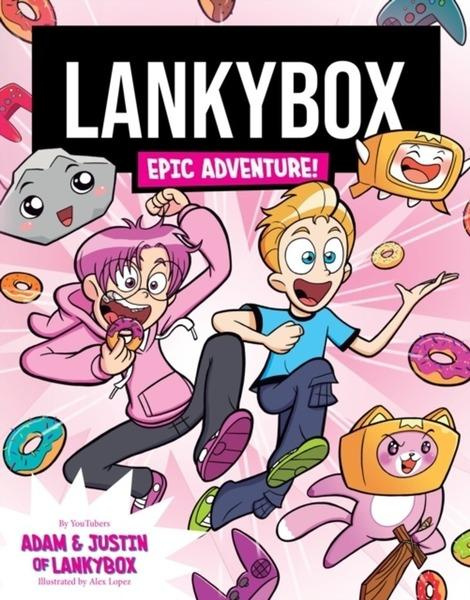 LankyBox – Velkolepé dobrodružství - Adam LankyBox, Justin LankyBox, Alex Lopez (ilustrátor) - kniha z kategorie Komiksy