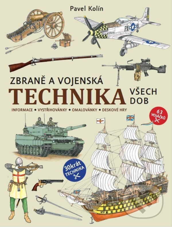Vojáčci Zbraně a vojenská technika všech dob -  Pavel Kolín
