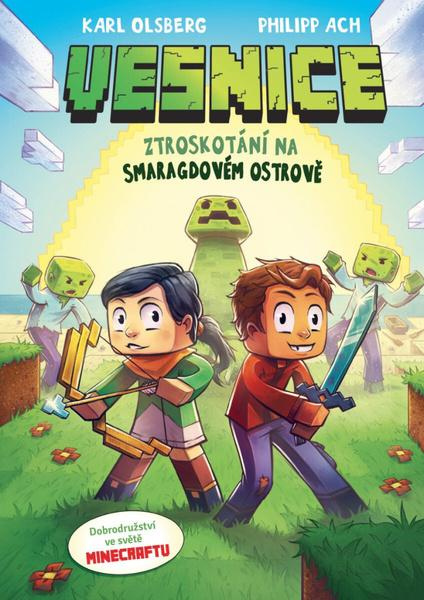 Minecraft: Vesnice 1 (Ztroskotání na Smaragdovém ostrově) - kniha z kategorie Beletria