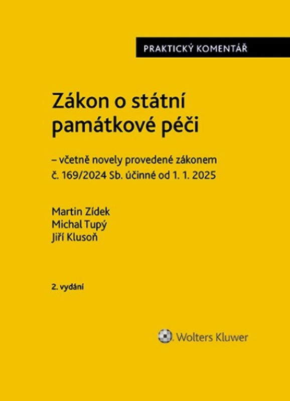 Zákon o státní památkové péči (Praktický komentář) - kniha z kategorie Právo