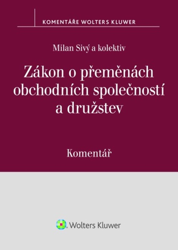 Zákon o přeměnách obchodních společností a družstev - kniha z kategorie Humanitní a společenské vědy