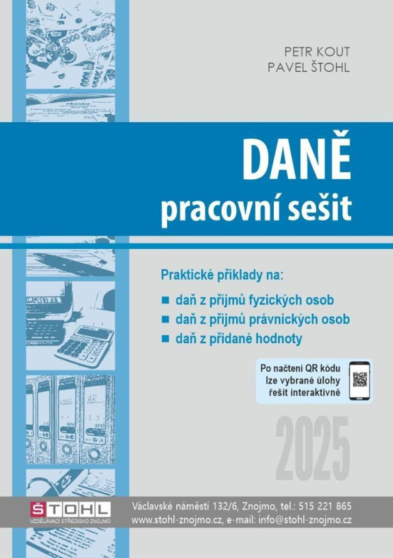 Daně - pracovní sešit 2025 - Pavel Štohl - kniha z kategorie Střední školy