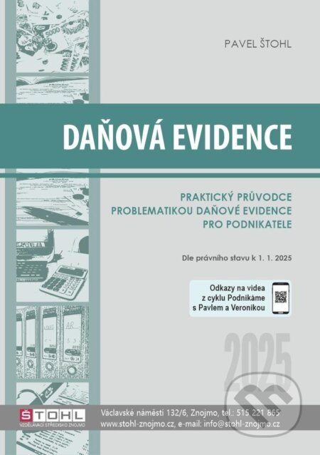 Daňová evidence 2025 - praktický průvodce Štohl