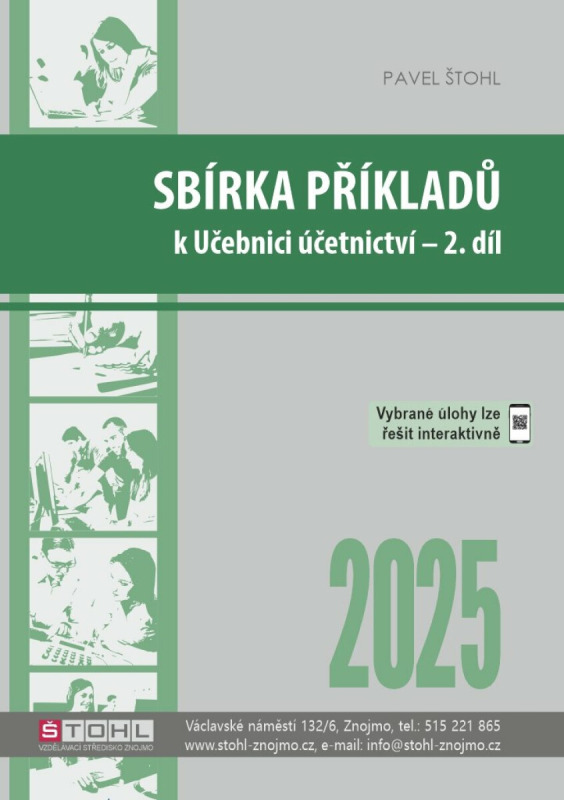 Sbírka příkladů k učebnici Účetnictví 2025 - 2. díl Štohl