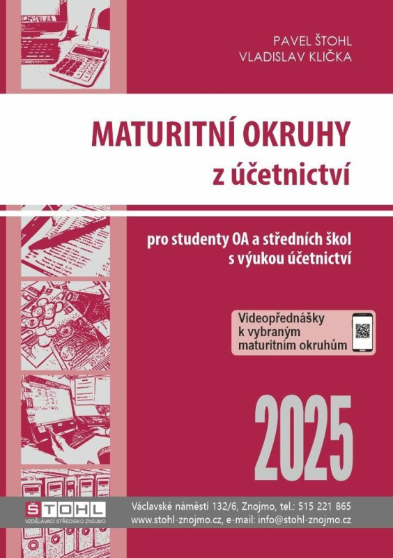 Maturitní okruhy z účetnictví 2025 Štohl