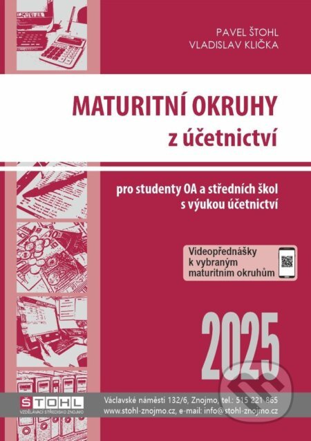 Maturitní okruhy z účetnictví 2025 Štohl