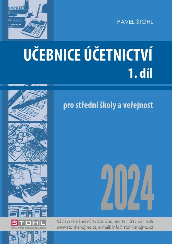 Učebnice Účetnictví 2025 - 1. díl Štohl