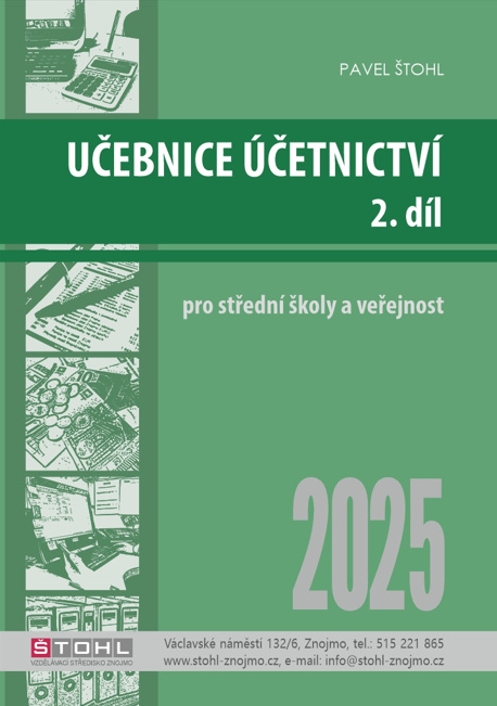 Učebnice Účetnictví II. díl 2025 - Pavel Štohl