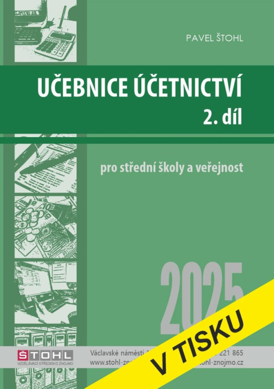 Učebnice Účetnictví II. díl 2025 - Pavel Štohl