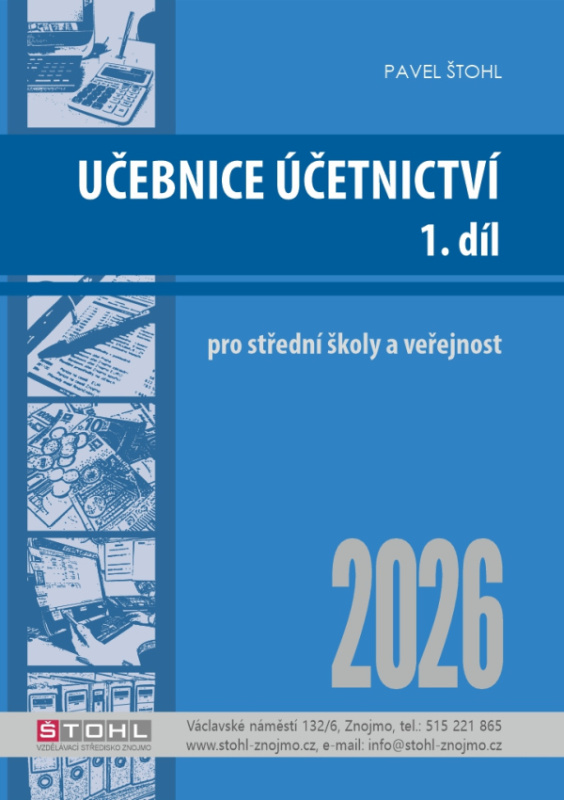 Učebnice Účetnictví 2026 - 1. díl Štohl