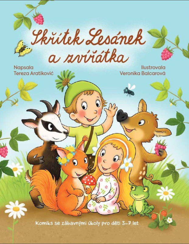 Skřítek Lesánek a zvířátka - Tereza Aratikovic, Veronika Balcarová (ilustrátor) - kniha z kategorie Naučné knihy