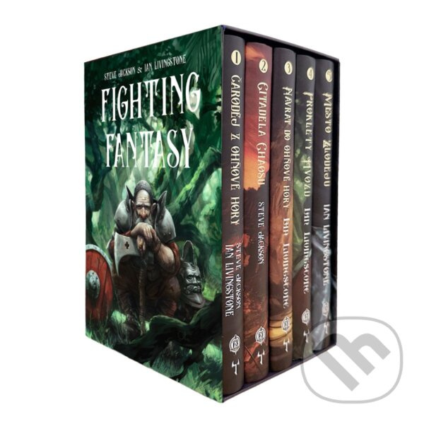 Fighting fantasy BOX 1-5 (gamebook) - Steve Jackson, Ian Livingstone