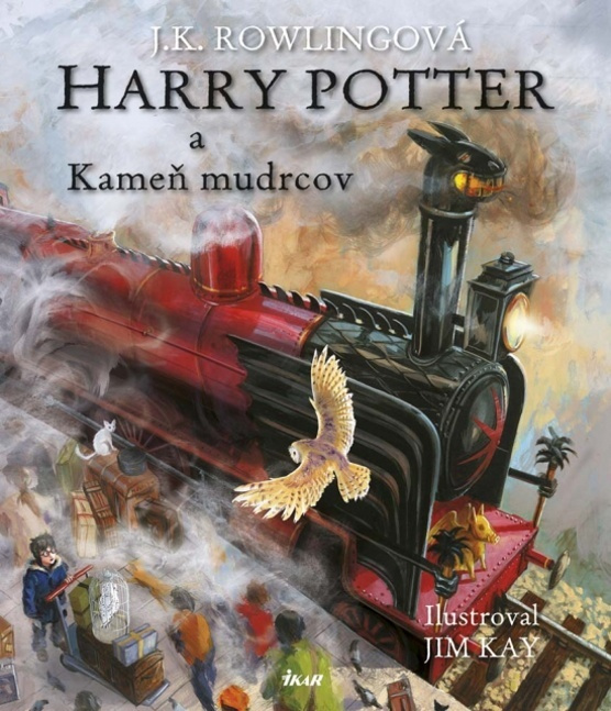 Harry Potter a Kameň mudrcov (Ilustrovaná edícia) - J.K. Rowling, Jim Kay (ilustrátor) - kniha z kategorie Pro děti