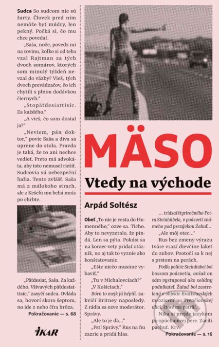Mäso - Arpád Soltész - kniha z kategorie Detektivky, thrillery a horory