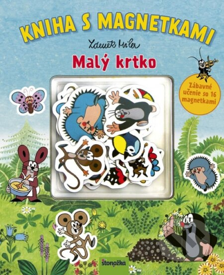 Kniha s magnetkami: Malý krtko - Zdeněk Miler - kniha z kategorie Pro děti