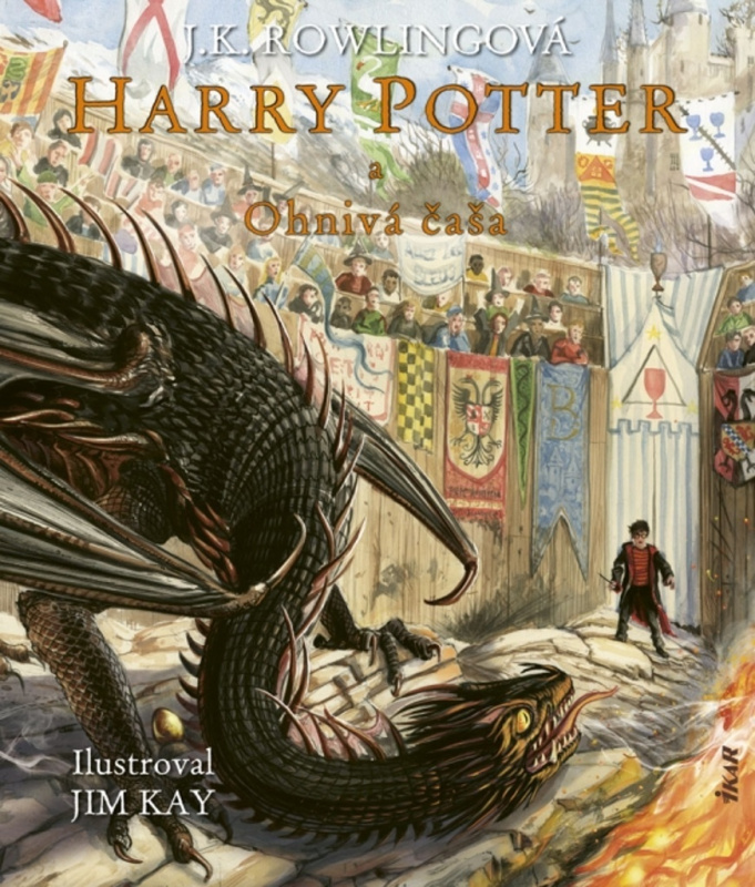 Harry Potter a Ohnivá čaša (Ilustrovaná edícia) - J.K. Rowling, Jim Kay (ilustrátor) - kniha z kategorie Pro děti